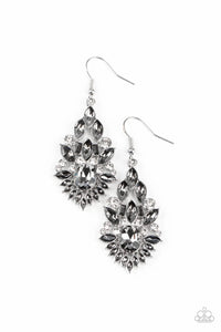 Ice Castle Couture Earrings - Silver