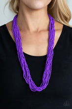 Load image into Gallery viewer, Congo Colada Necklace - Purple
